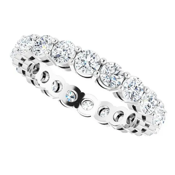 Shared-Prong Eternity Band Image 5 Allain's Jewelry New Iberia, LA