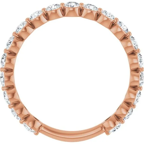 Shared-Prong Anniversary Band Image 2 Your Jewelry Box Altoona, PA