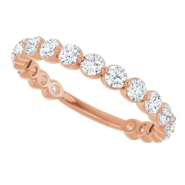 Shared-Prong Anniversary Band Image 5 Gold'N Creations Gretna, LA