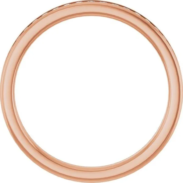 Channel-Set Anniversary Band Image 2 Allain's Jewelry New Iberia, LA