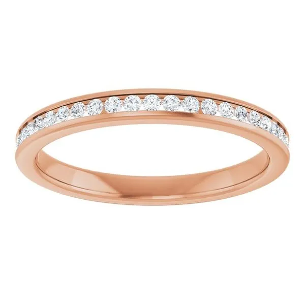 Channel-Set Anniversary Band Image 3 Allain's Jewelry New Iberia, LA