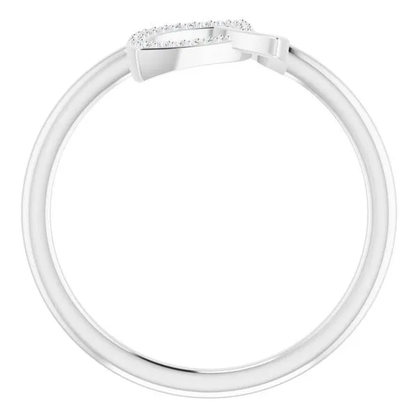 Double Leaf Ring Image 2 Milan's Jewelry Inc Sarasota, FL