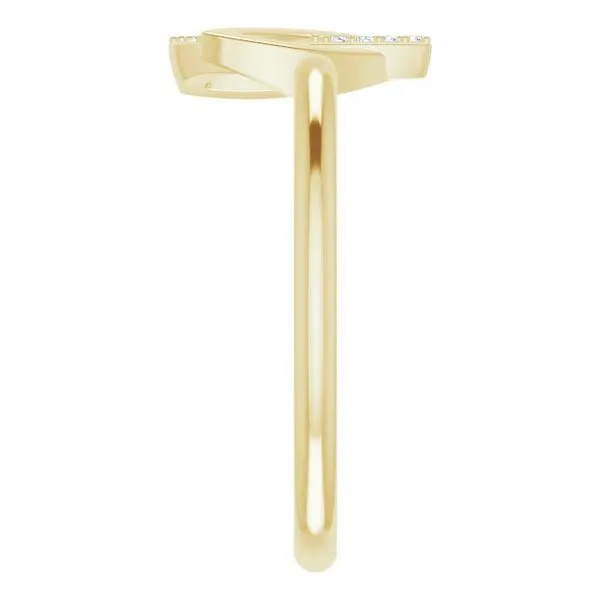 Double Leaf Ring Image 4 Milan's Jewelry Inc Sarasota, FL