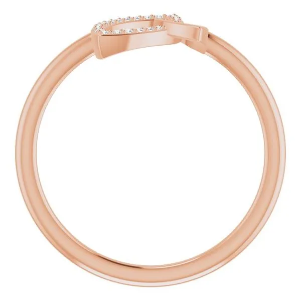 Double Leaf Ring Image 2 James & Williams Jewelers Berwyn, IL