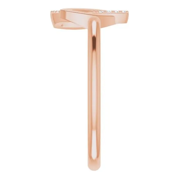 Double Leaf Ring Image 4 Milan's Jewelry Inc Sarasota, FL