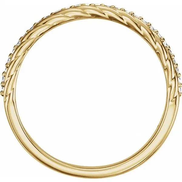 Rope Ring Image 2 Rasmussen Jewelers Spanish Fork, UT