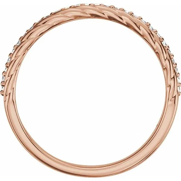 Rope Ring Image 2 Rasmussen Jewelers Spanish Fork, UT