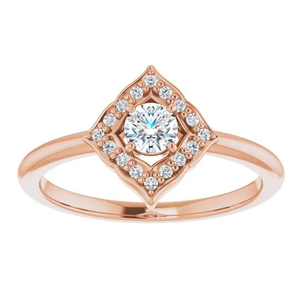 Halo-Style Ring Image 3 Arnold's Jewelry and Gifts Logansport, IN