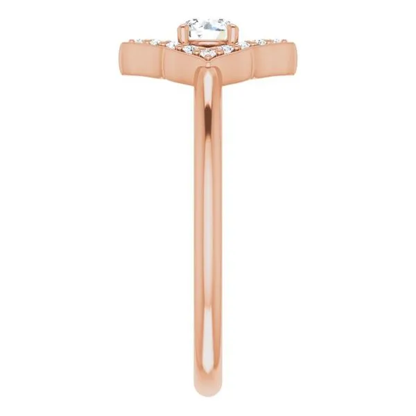 Halo-Style Ring Image 4 D'Errico Jewelry Scarsdale, NY