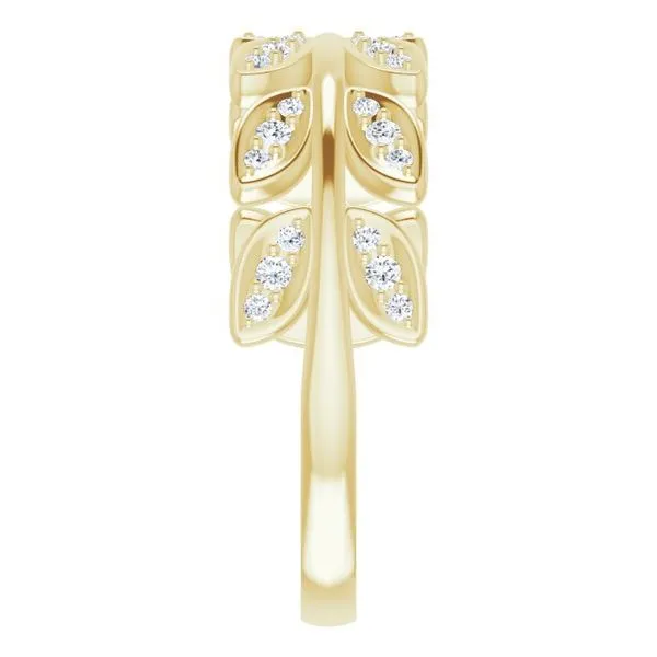 Leaf Ring Image 4 Milan's Jewelry Inc Sarasota, FL