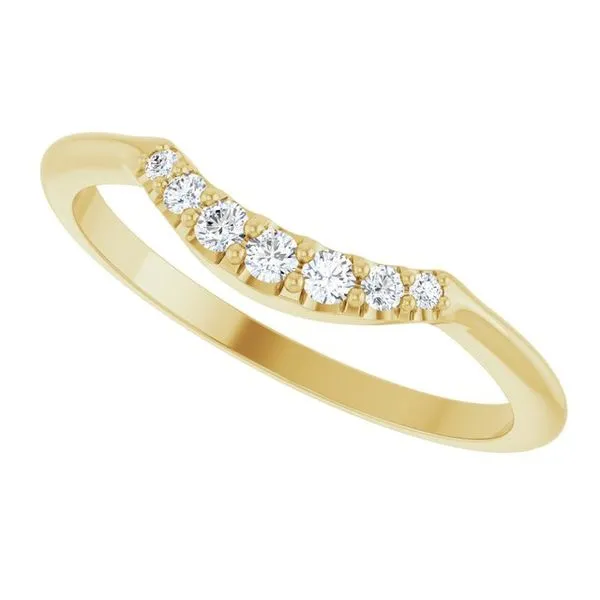 Contour Band Image 5 Allain's Jewelry New Iberia, LA