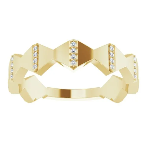 Geometric Ring Image 3 Hopman Jewelers Elkhart, IN