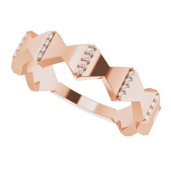 Geometric Ring Image 5 Hopman Jewelers Elkhart, IN