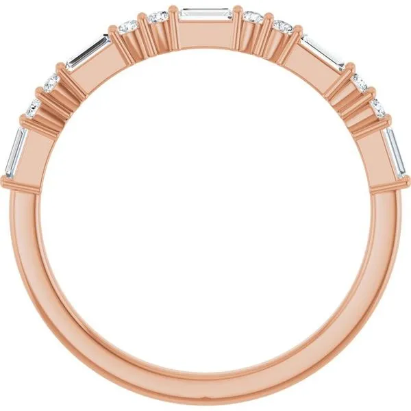 Multi-Shape Anniversary Band Image 2 Grayson & Co. Jewelers Iron Mountain, MI