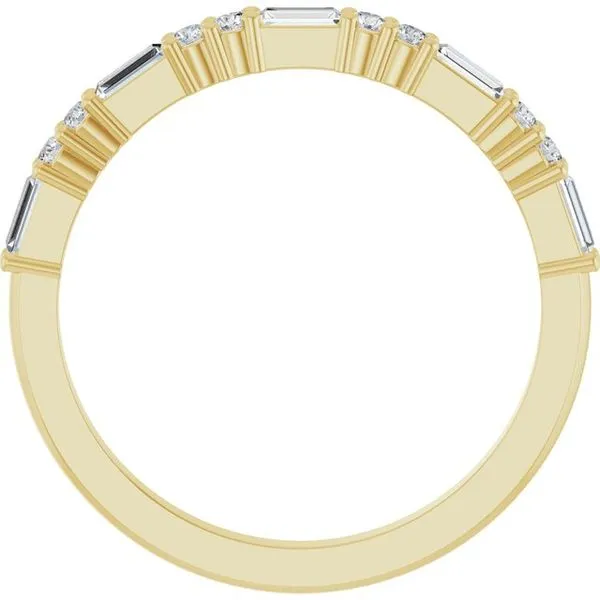 Multi-Shape Anniversary Band Image 2 Gold'N Creations Gretna, LA