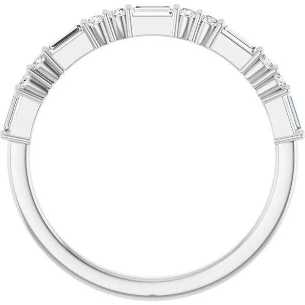 Multi-Shape Anniversary Band Image 2 Grayson & Co. Jewelers Iron Mountain, MI