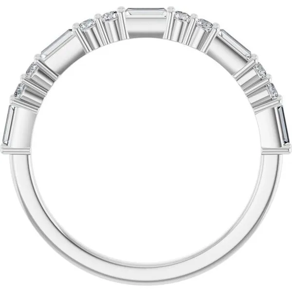 Multi-Shape Anniversary Band Image 2 Grayson & Co. Jewelers Iron Mountain, MI