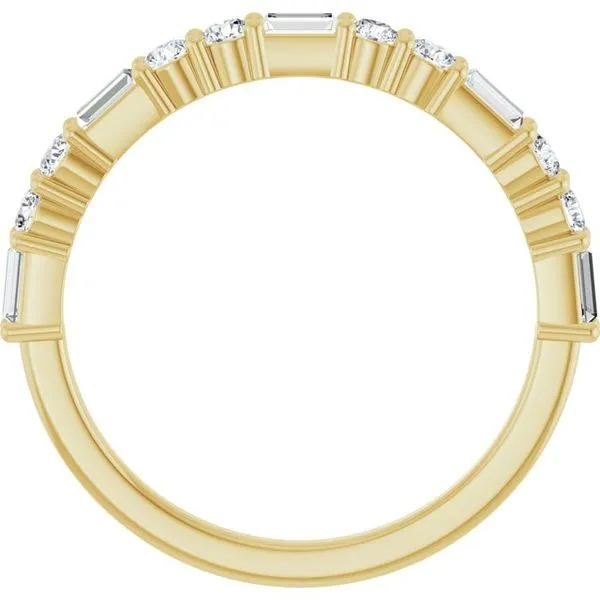 Multi-Shape Anniversary Band Image 2 Allain's Jewelry New Iberia, LA