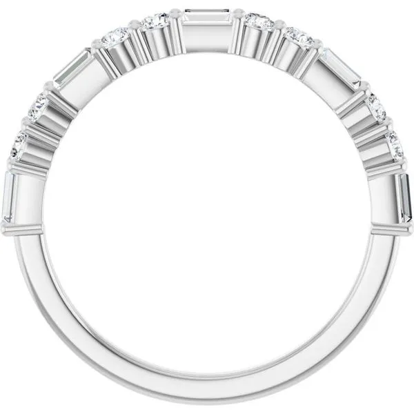 Multi-Shape Anniversary Band Image 2 Gold'N Creations Gretna, LA