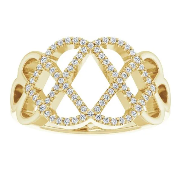 Woven Ring Image 3 Rasmussen Jewelers Spanish Fork, UT