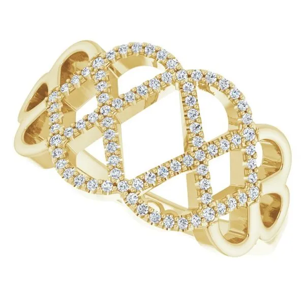 Woven Ring Image 5 Rasmussen Jewelers Spanish Fork, UT