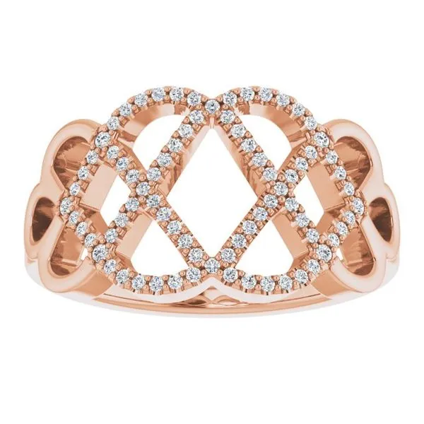 Woven Ring Image 3 Milan's Jewelry Inc Sarasota, FL