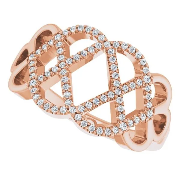 Woven Ring Image 5 Milan's Jewelry Inc Sarasota, FL