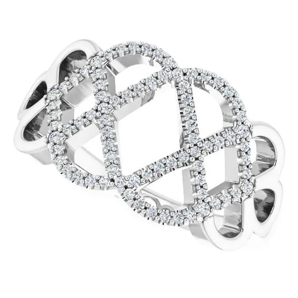 Woven Ring Image 5 Milan's Jewelry Inc Sarasota, FL