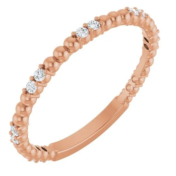 Beaded Anniversary Band Allain's Jewelry New Iberia, LA