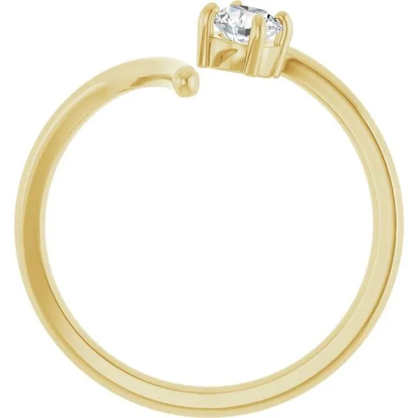 Negative Space Ring Image 2 Milan's Jewelry Inc Sarasota, FL