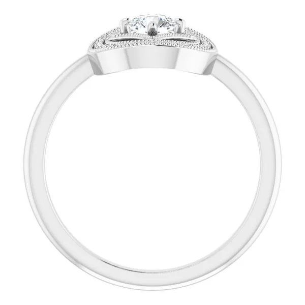 Halo-Style Ring Image 2 Diny's Jewelers Middleton, WI