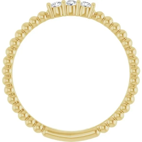 Beaded Ring Image 2 Milan's Jewelry Inc Sarasota, FL