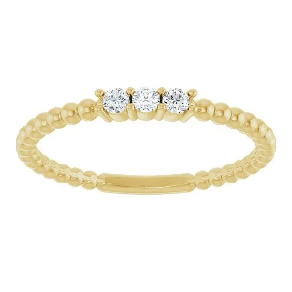 Beaded Ring Image 3 Hopman Jewelers Elkhart, IN