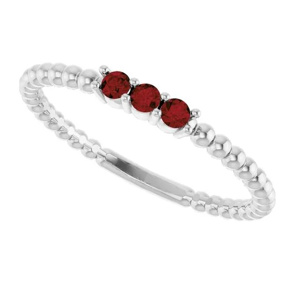 Beaded Ring Image 5 Cherry Street Jewelers Tulsa, OK