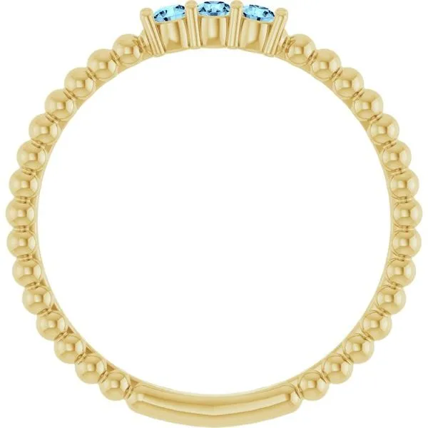 Beaded Ring Image 2 Cherry Street Jewelers Tulsa, OK