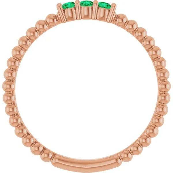 Beaded Ring Image 2 J. Meredith Jewelers Delafield, WI