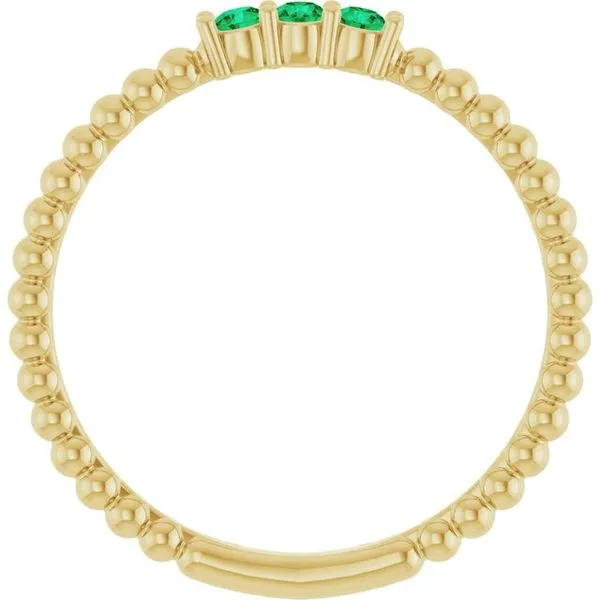 Beaded Ring Image 2 Leslie E. Sandler Fine Jewelry and Gemstones rockville , MD