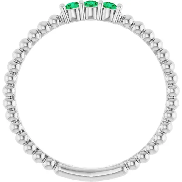 Beaded Ring Image 2 Hopman Jewelers Elkhart, IN