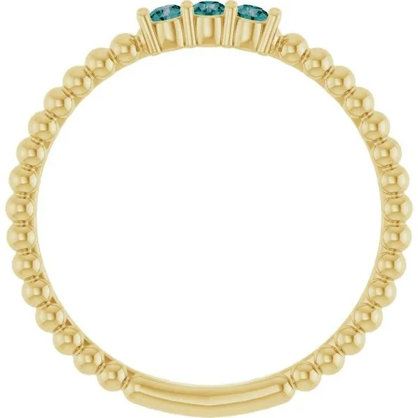 Beaded Ring Image 2 Cherry Street Jewelers Tulsa, OK