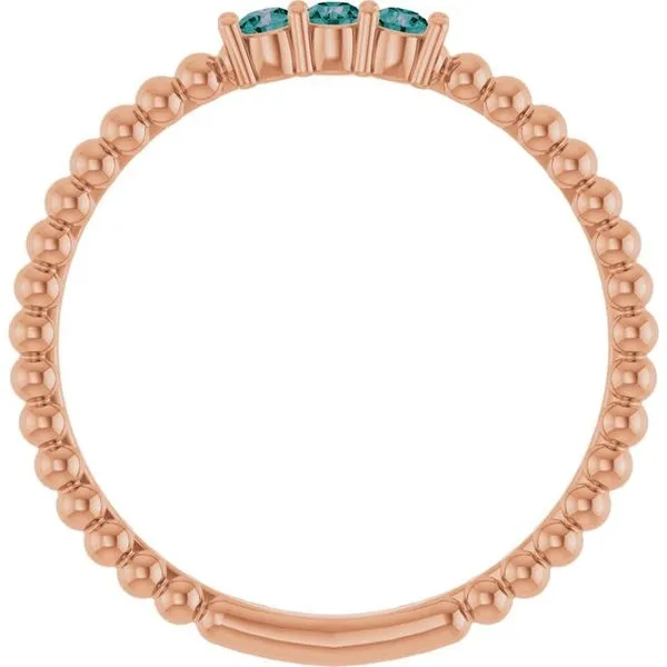 Beaded Ring Image 2 Hopman Jewelers Elkhart, IN