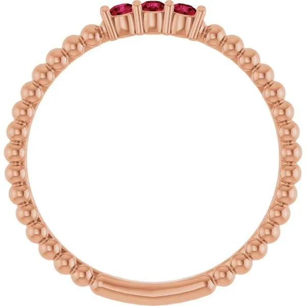 Beaded Ring Image 2 Arnold's Jewelry and Gifts Logansport, IN