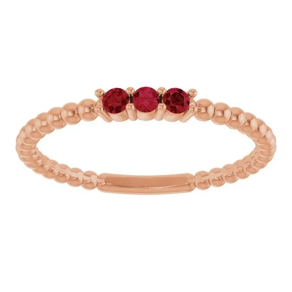 Beaded Ring Image 3 Hopman Jewelers Elkhart, IN