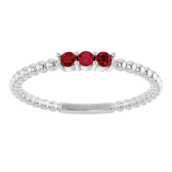 Beaded Ring Image 3 Hopman Jewelers Elkhart, IN