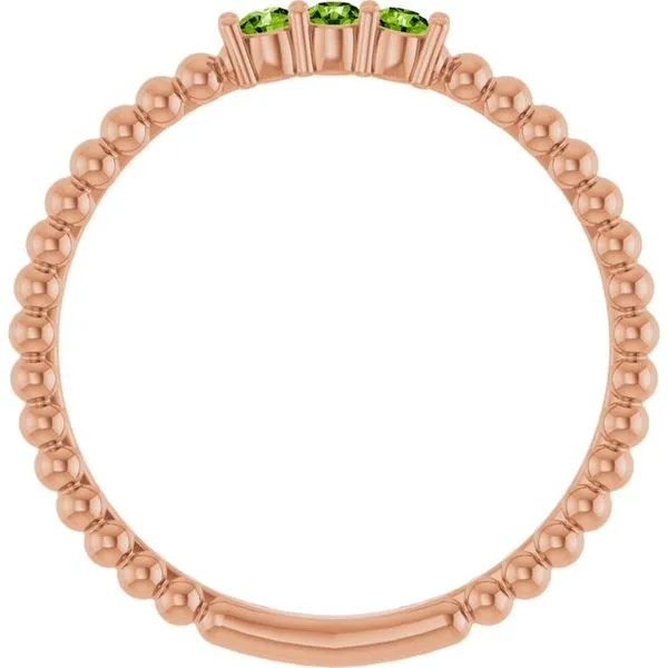 Beaded Ring Image 2 J. Meredith Jewelers Delafield, WI