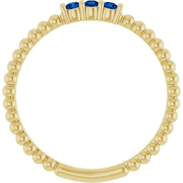 Beaded Ring Image 2 Hopman Jewelers Elkhart, IN