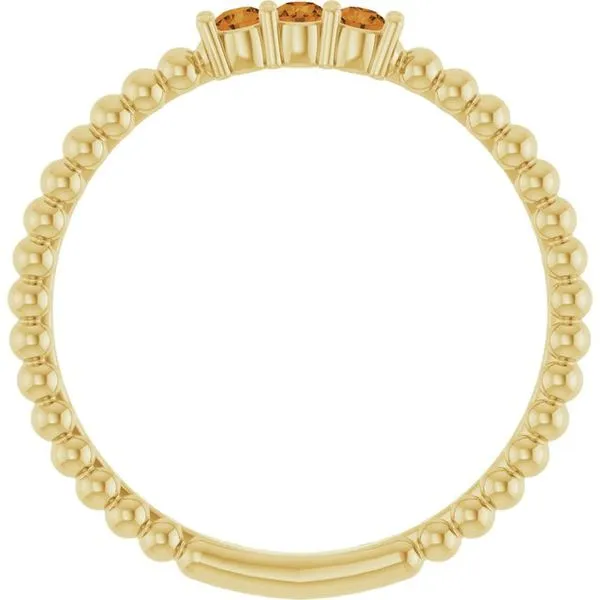 Beaded Ring Image 2 Cherry Street Jewelers Tulsa, OK