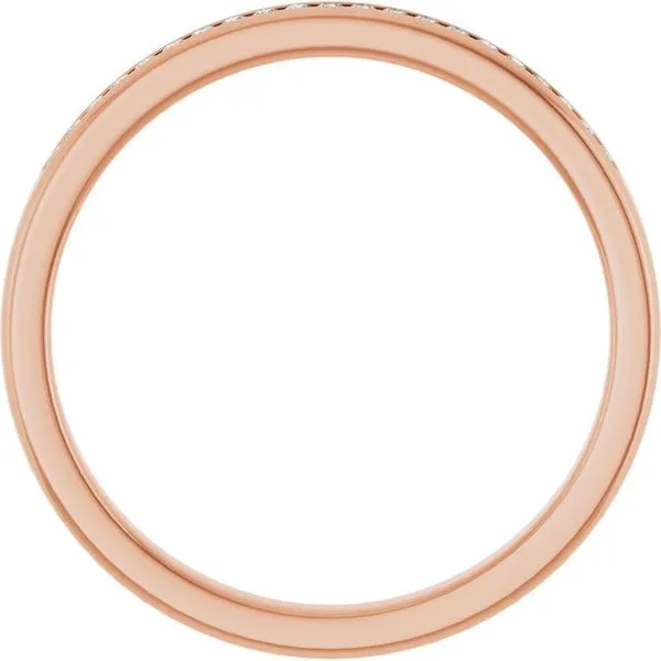 Channel-Set Seven-Stone Band Image 2 Quantum Qarat  Phoenix, AZ