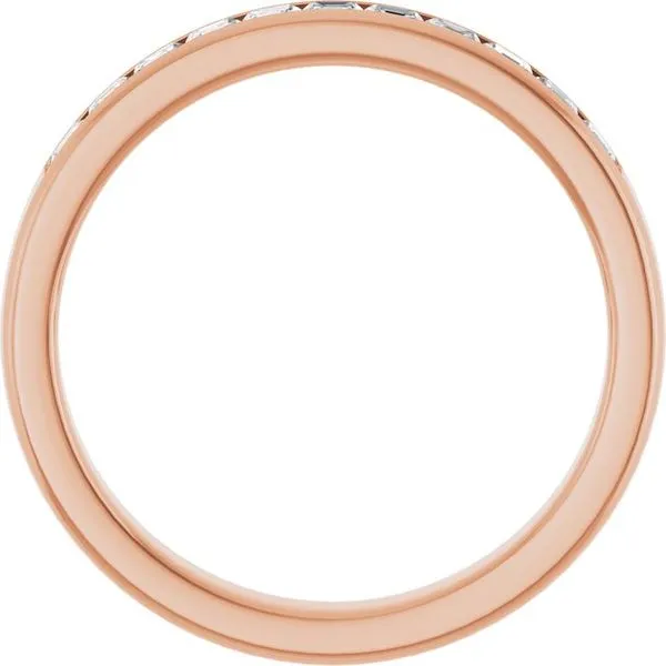 Channel-Set Seven-Stone Band Image 2 Quantum Qarat  Phoenix, AZ