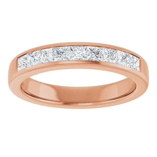 Channel-Set Seven-Stone Band Image 3 Quantum Qarat  Phoenix, AZ