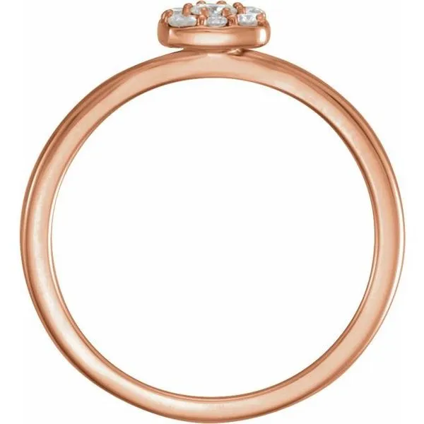 Stackable Cluster Ring Image 2 Cherry Street Jewelers Tulsa, OK